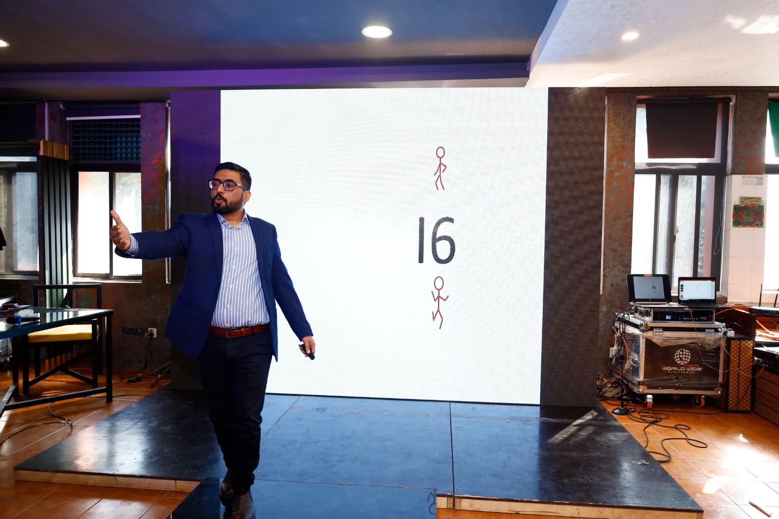 A presentation at LCOY Pakistan 2024