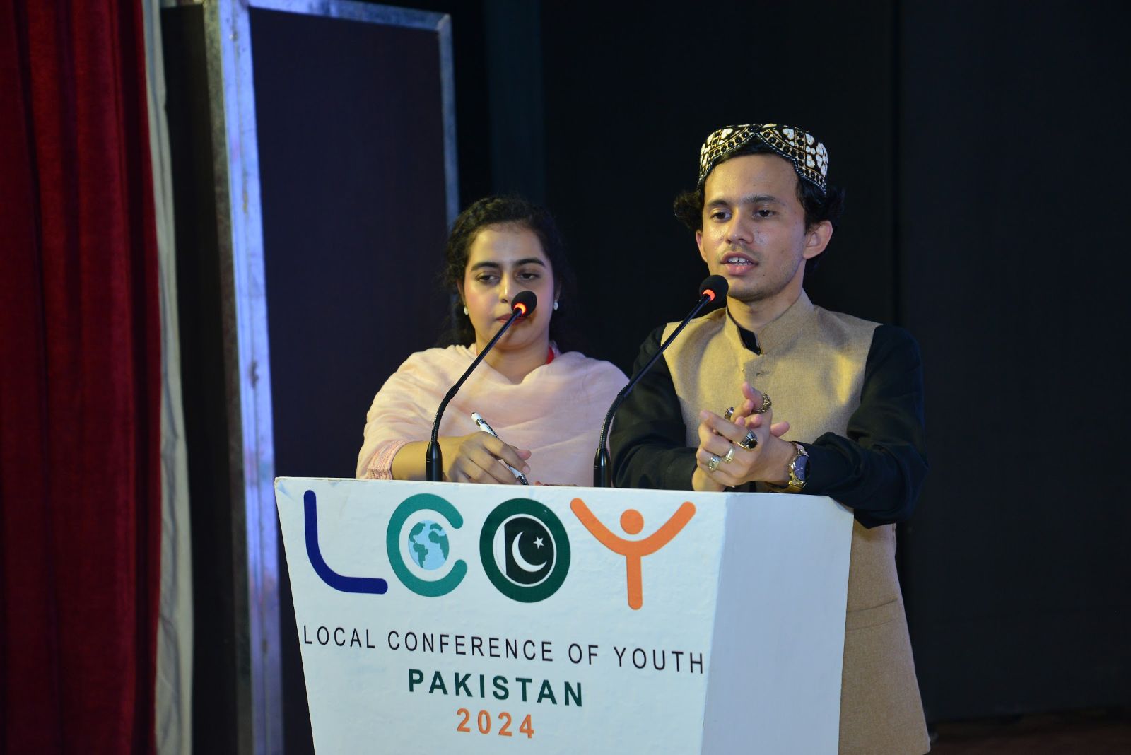 Young hosts at LCOY Pakistan 2024